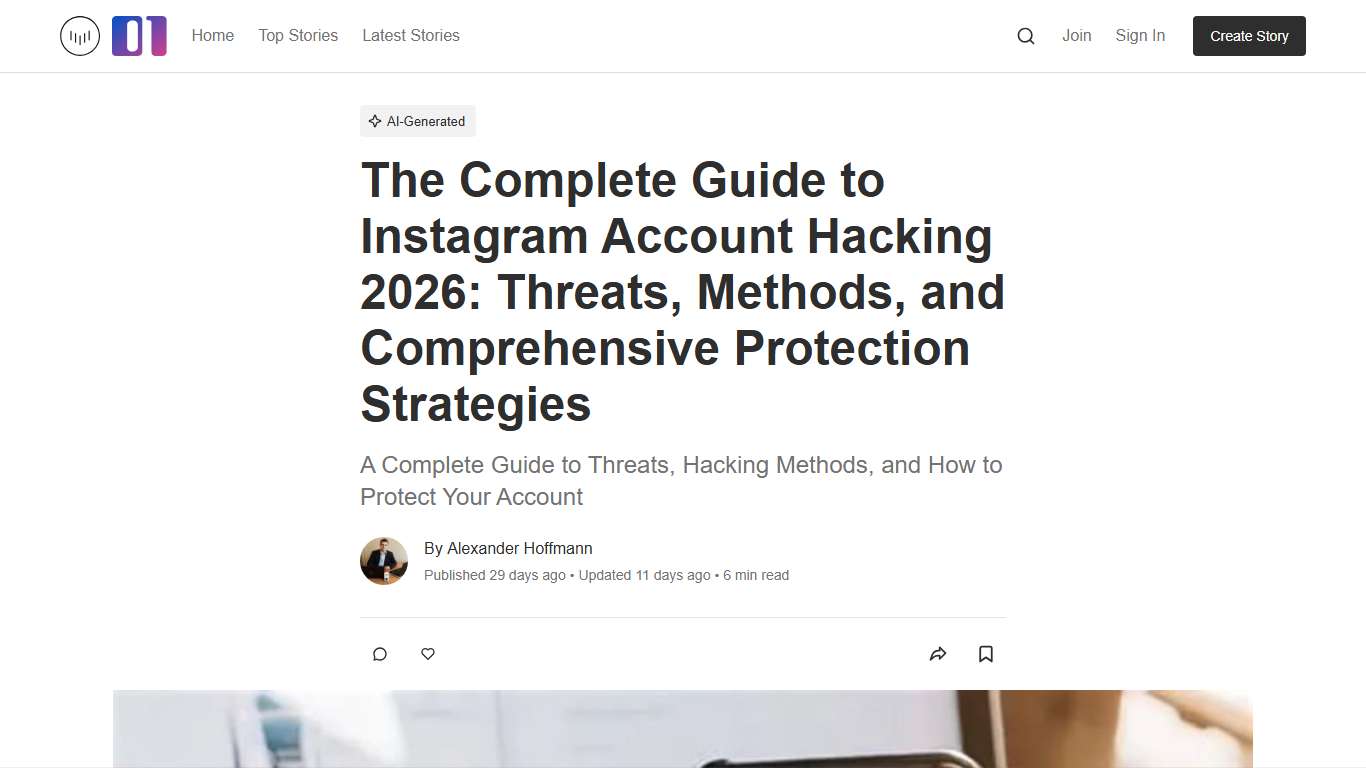 The Complete Guide to Instagram Account Hacking 2026: Threats, Methods, and Comprehensive Protection Strategies | 01