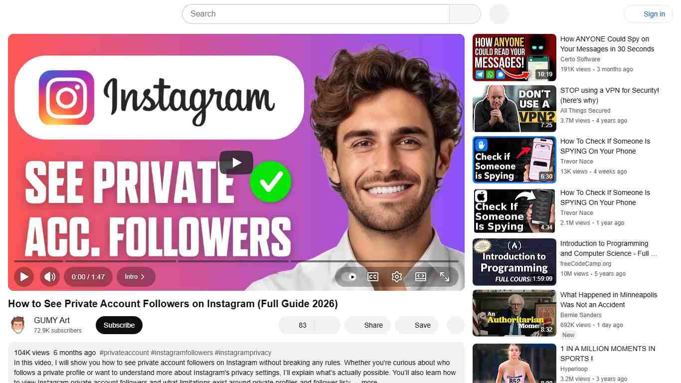 How to See Private Account Followers on Instagram (Full Guide 2026) - YouTube